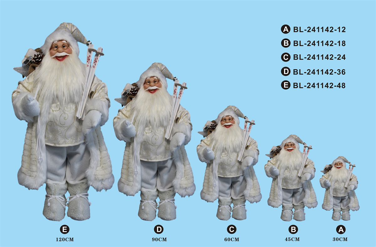 30cm/45cm/60cm/90cm/120cm height set of Santa Clause