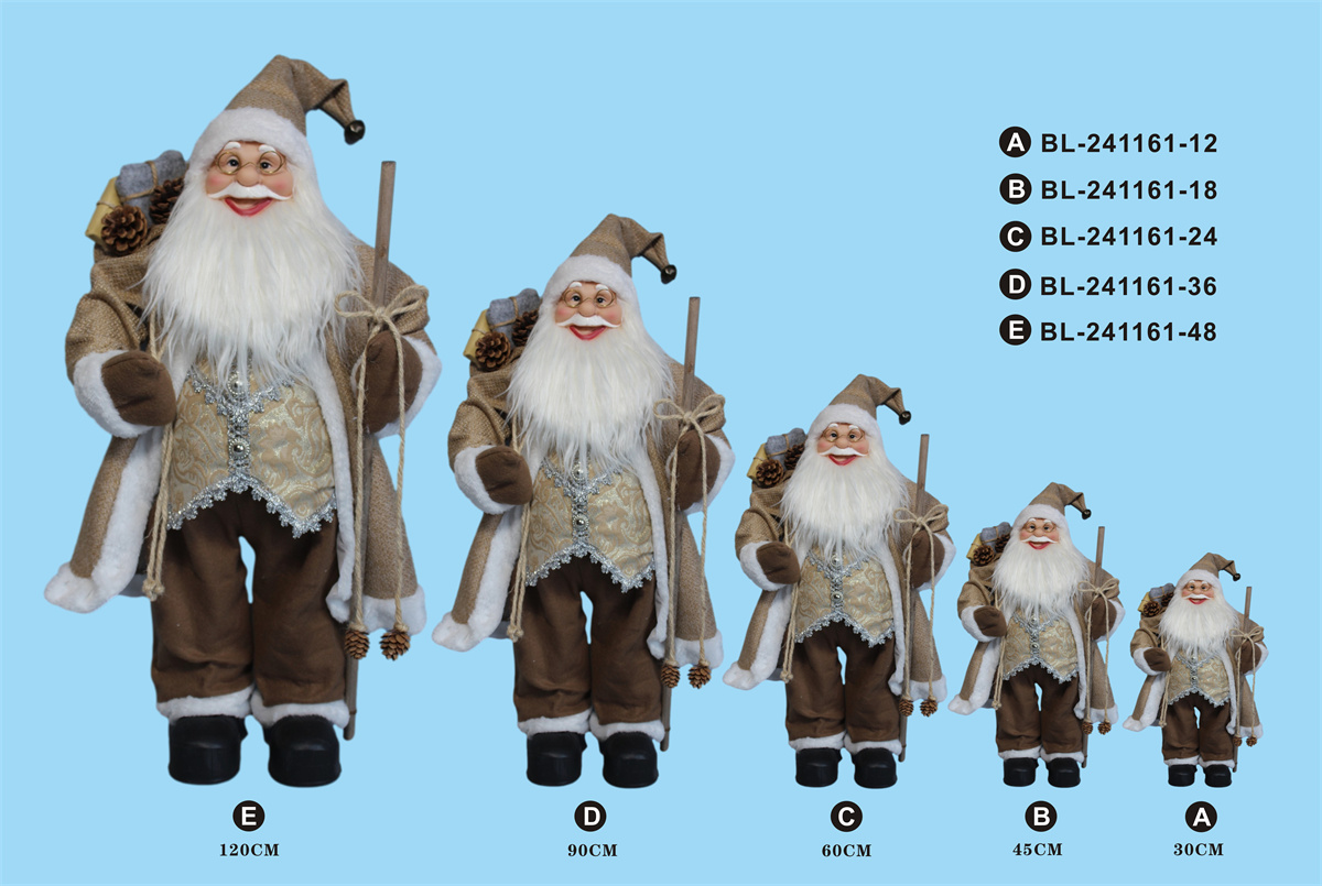 30cm/45cm/60cm/90cm/120cm height set of Santa Clause