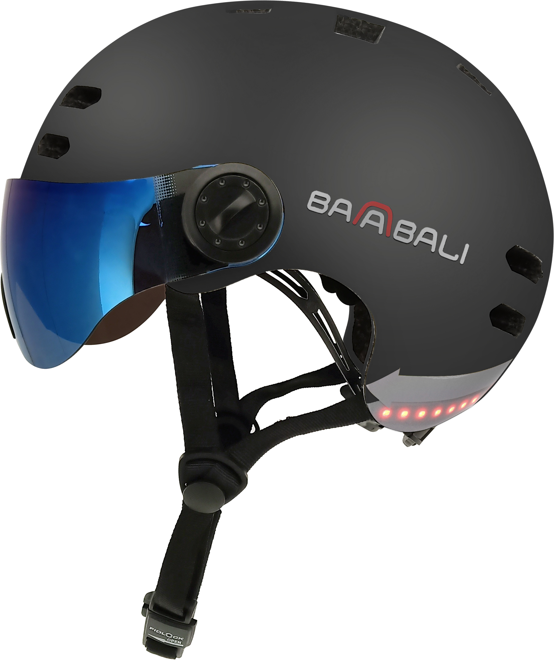 Urban Helmet with Wireless Turn Signal and Bluetooth+visor