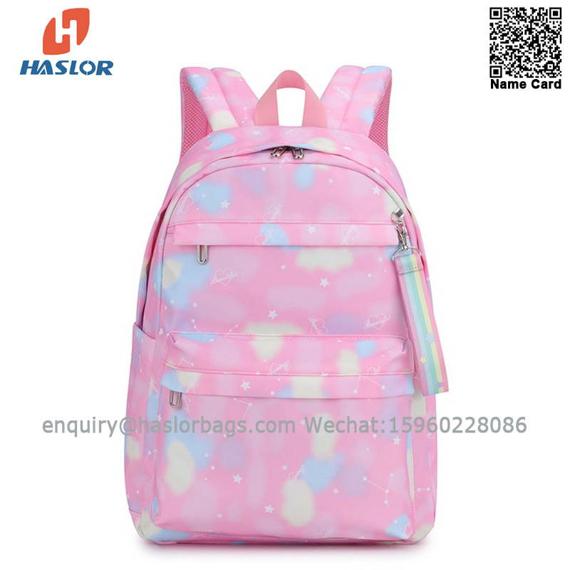 705a# 2021 New Style School Sudents Backpack 16 inch Big Capacity Waterproof School Bag fashion teenage backpack
