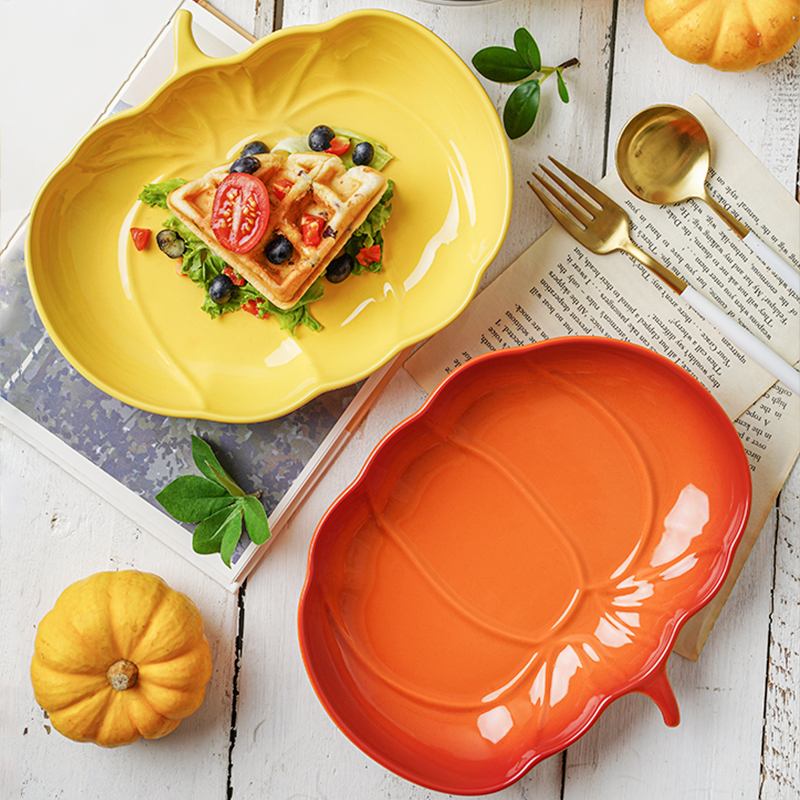 Pumpkin Shape Dish