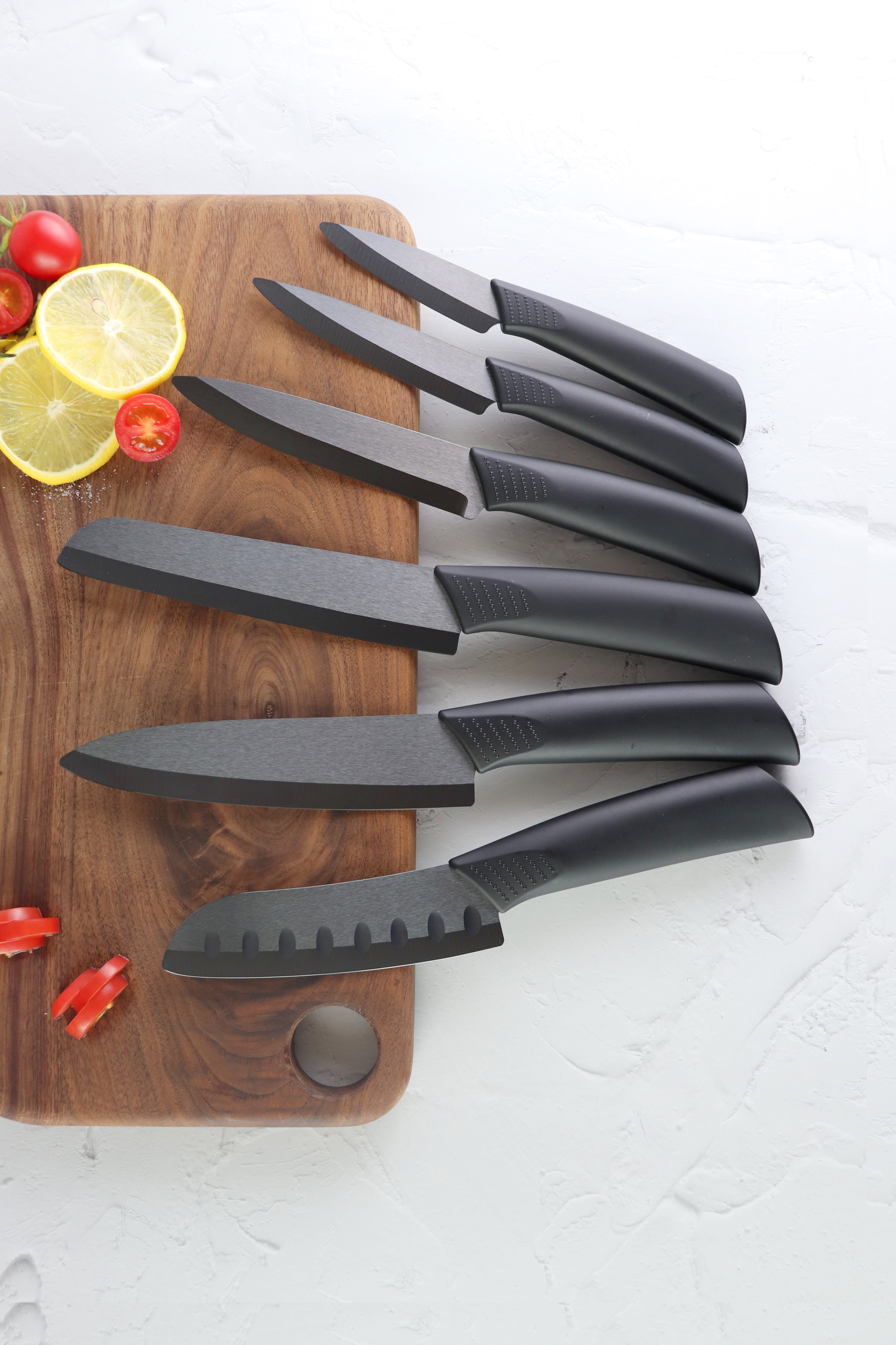 Ceramic knife, Supermarkets Sets, Black knife sets for supermarket, Kitchen knife, Black ceramic knife