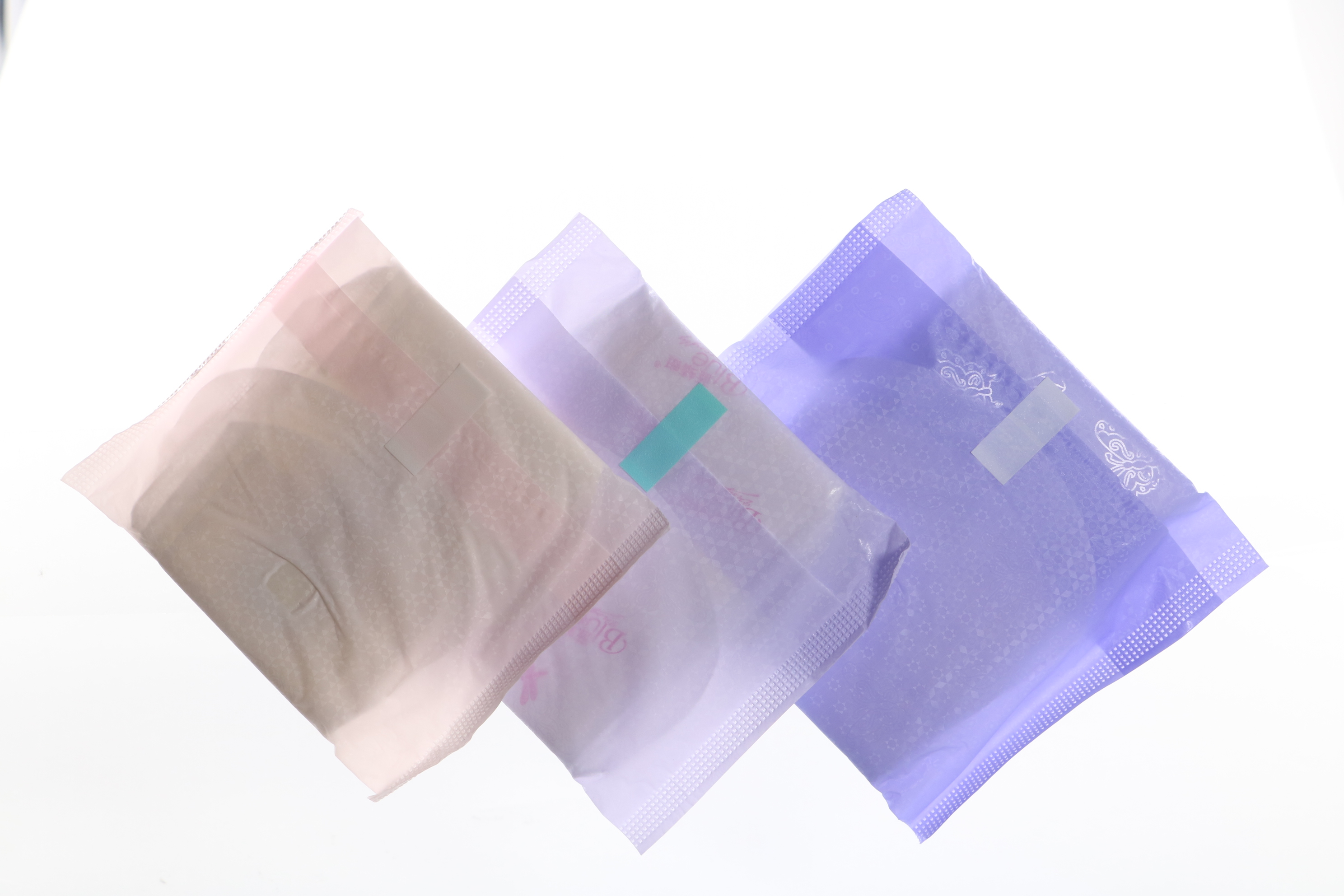 Soft Ultra Thin Sanitary Pad with Perforated Non Woven Fabric Top Layer