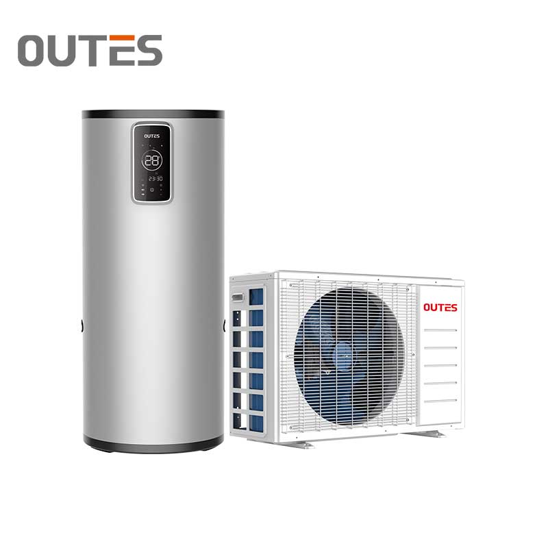 ASbC10R1L/150E Split Type 10KW Enamel Tank Hot Water Heat Pump Air to Water Heat Pump