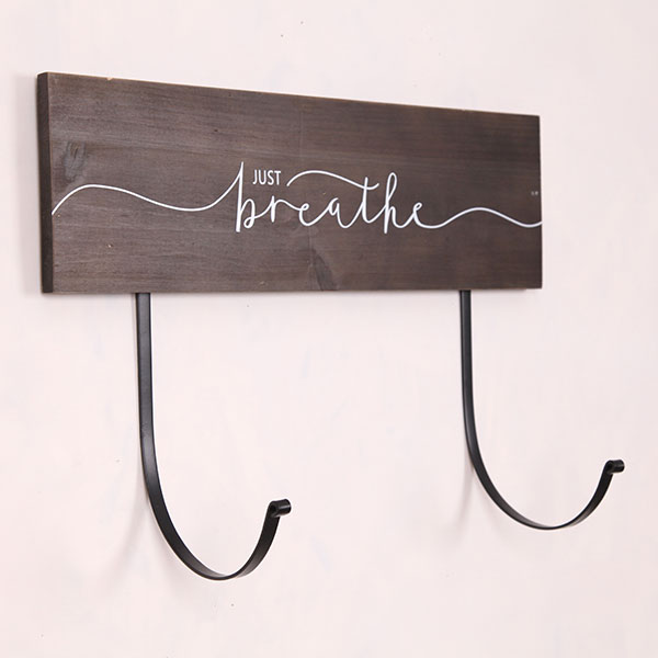Yoga Mat Holder, Metal Wall Organizer
