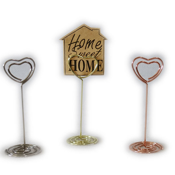 Tabletop Metal Photo Clip, Picture Frame