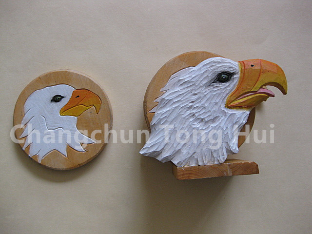 Wooden Carved Coaster