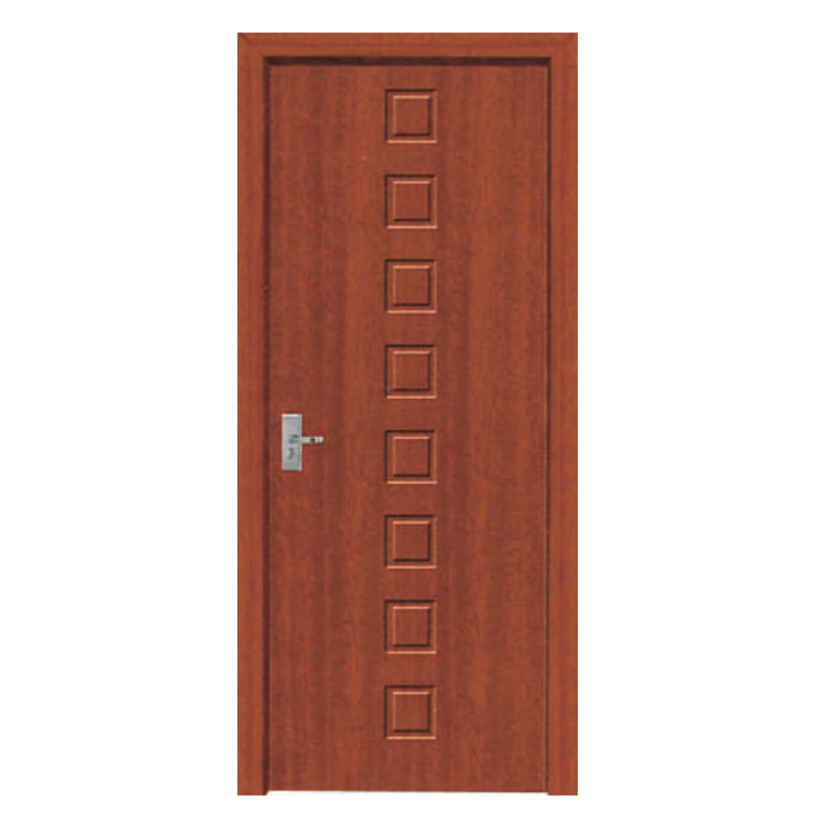 China Interior Wooden Doors Latest Design Fireproof Solid Wood Door