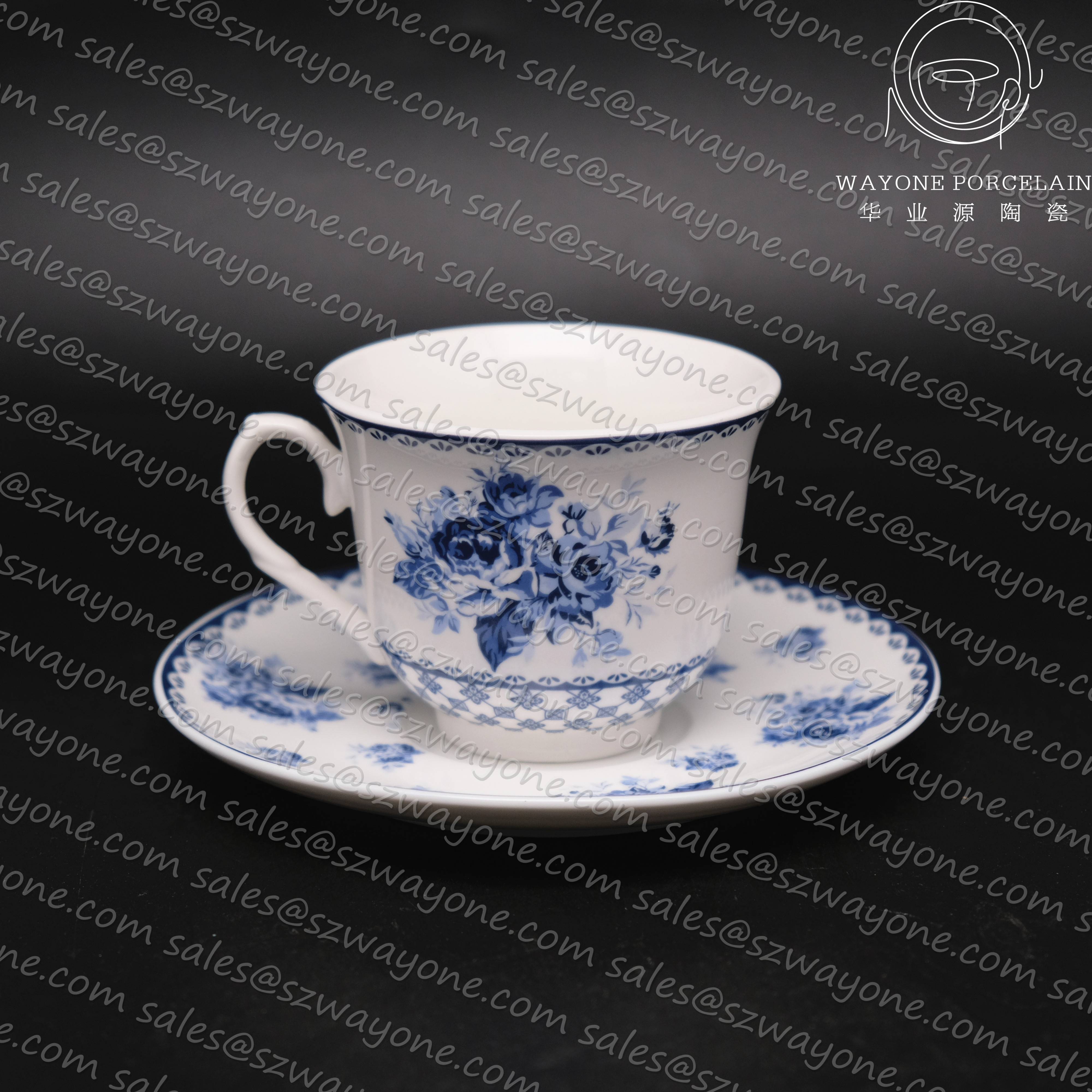 New bone china tea cup and saucerr-WayOne-15-335