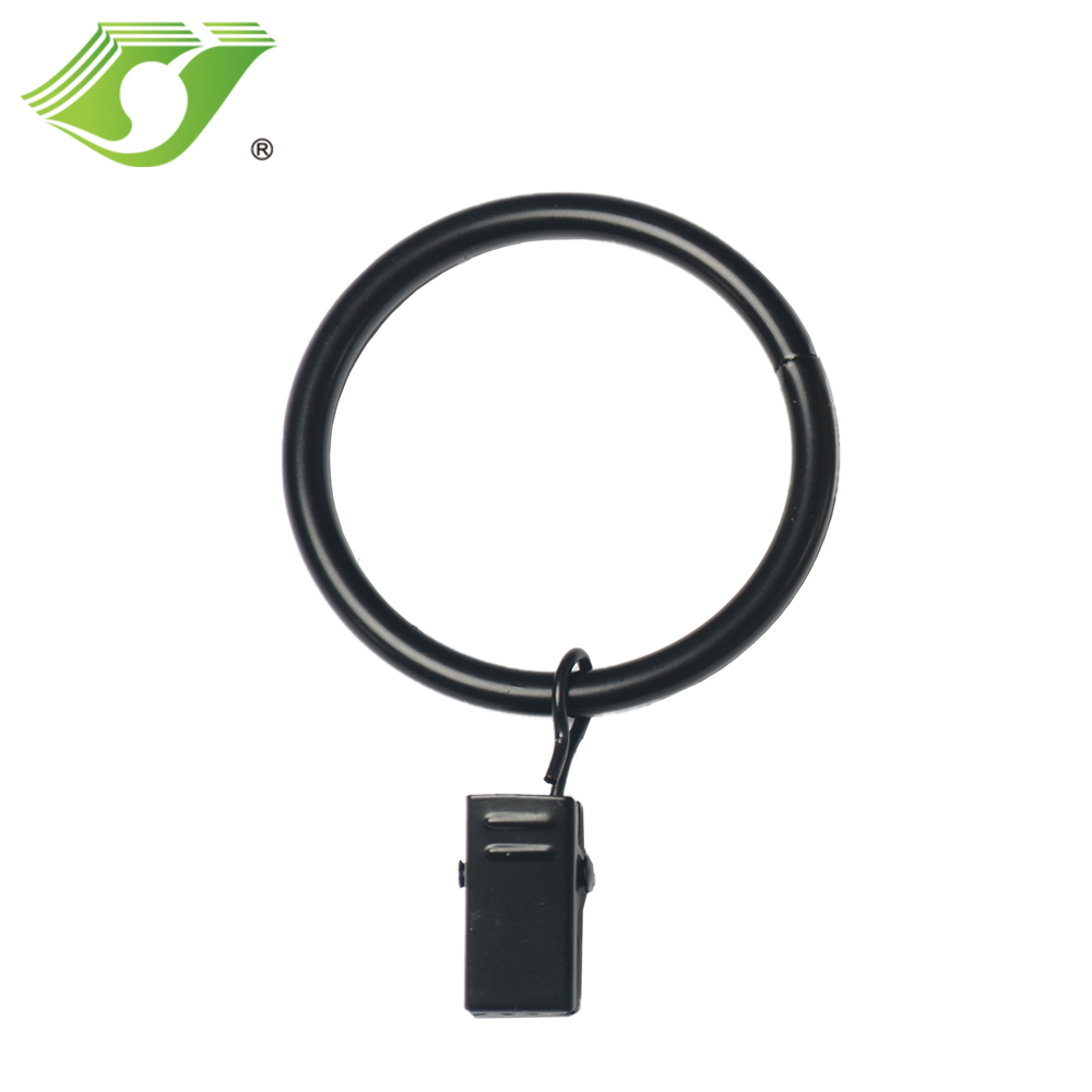 Household metal curtain ring clip curtain accessories