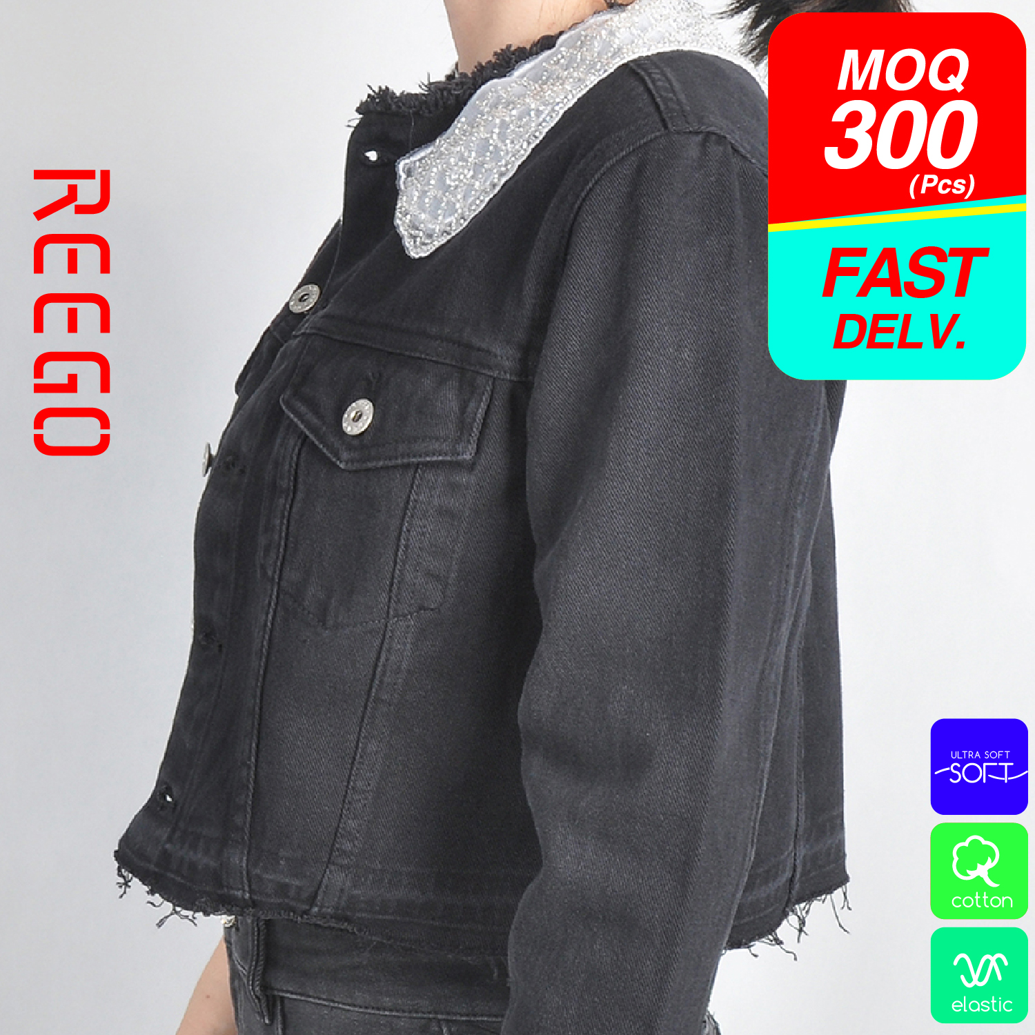 women denim jacket top