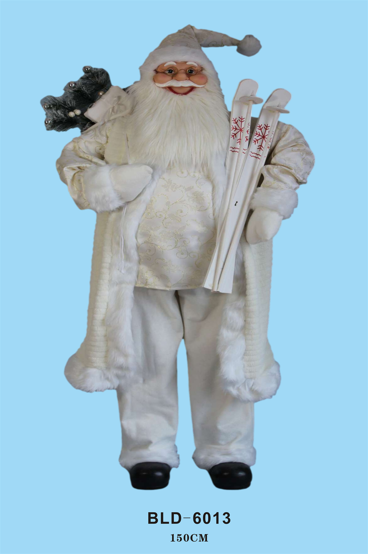 150cm H santa clause with LED