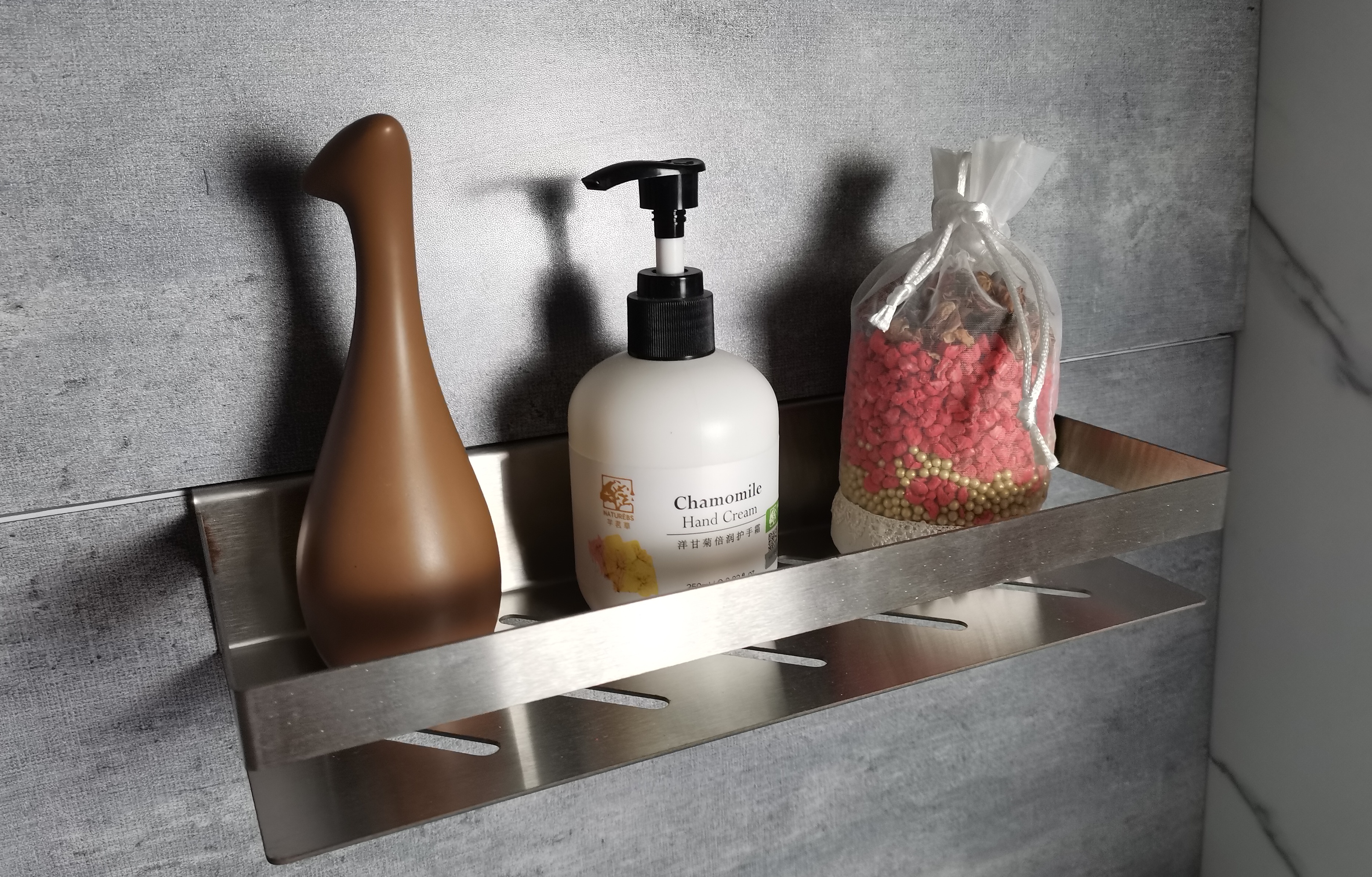 Stainless steel corner shelf SBS2