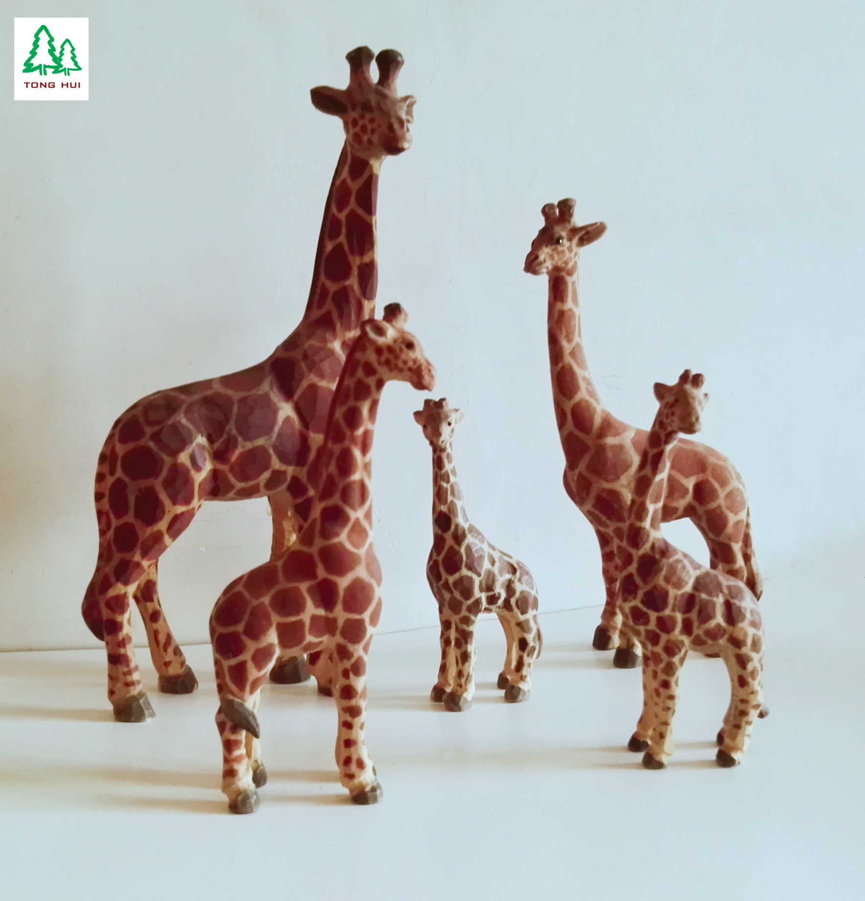 Wood carved animal