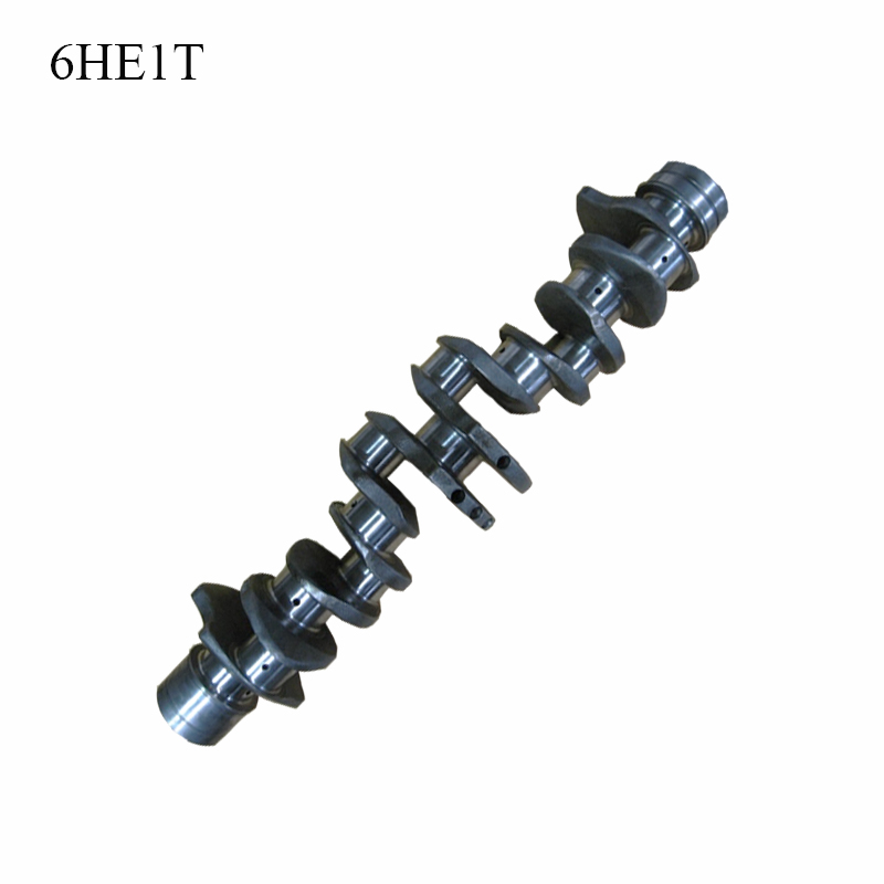 Forged Steel 6HE1T Engine Crankshaft for ISUZU