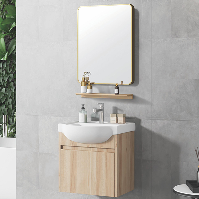 Modern Pop Hotel Wall Mounted Bathroom Vanity Cabinets