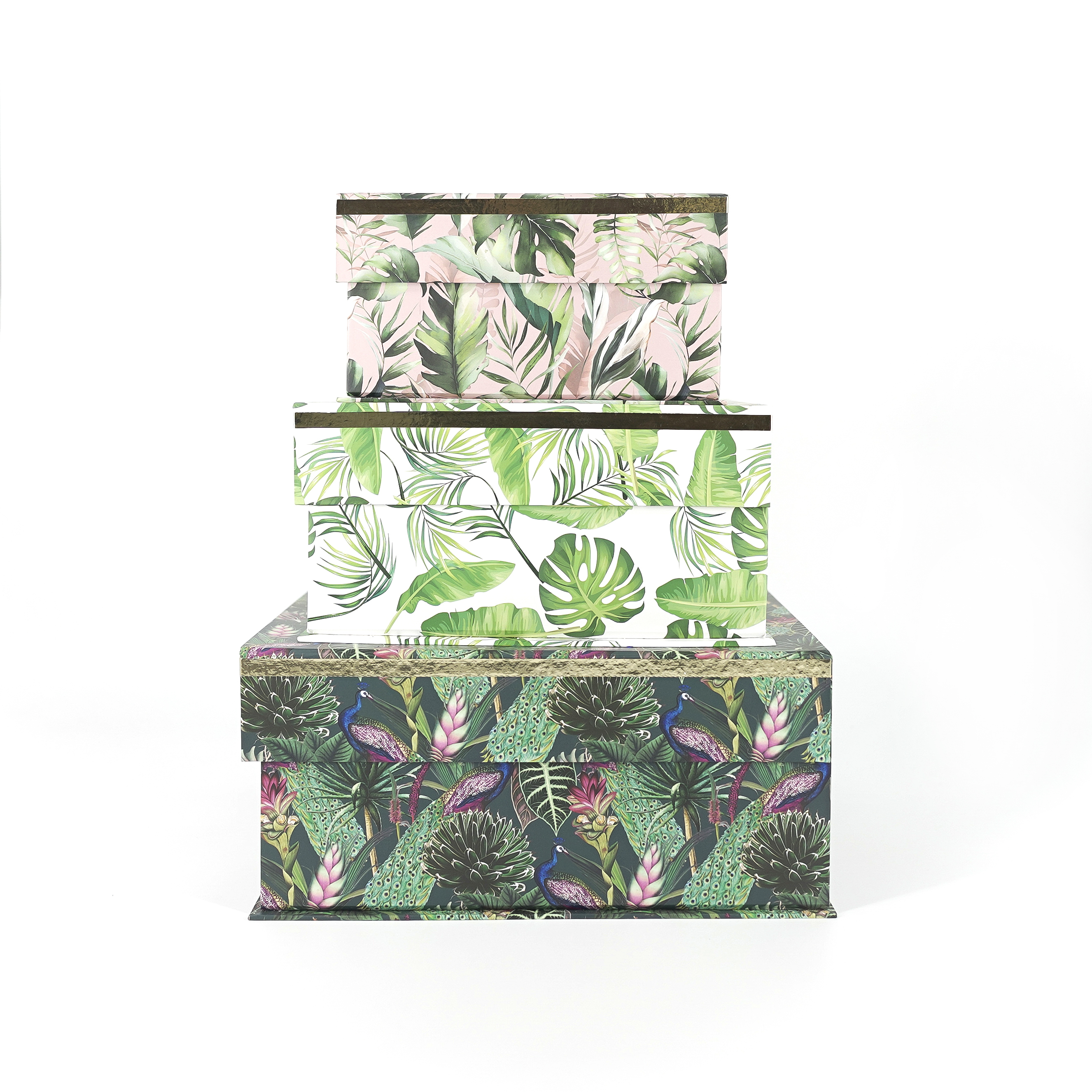 Book Shape Magnetic Gift Box 3/Set