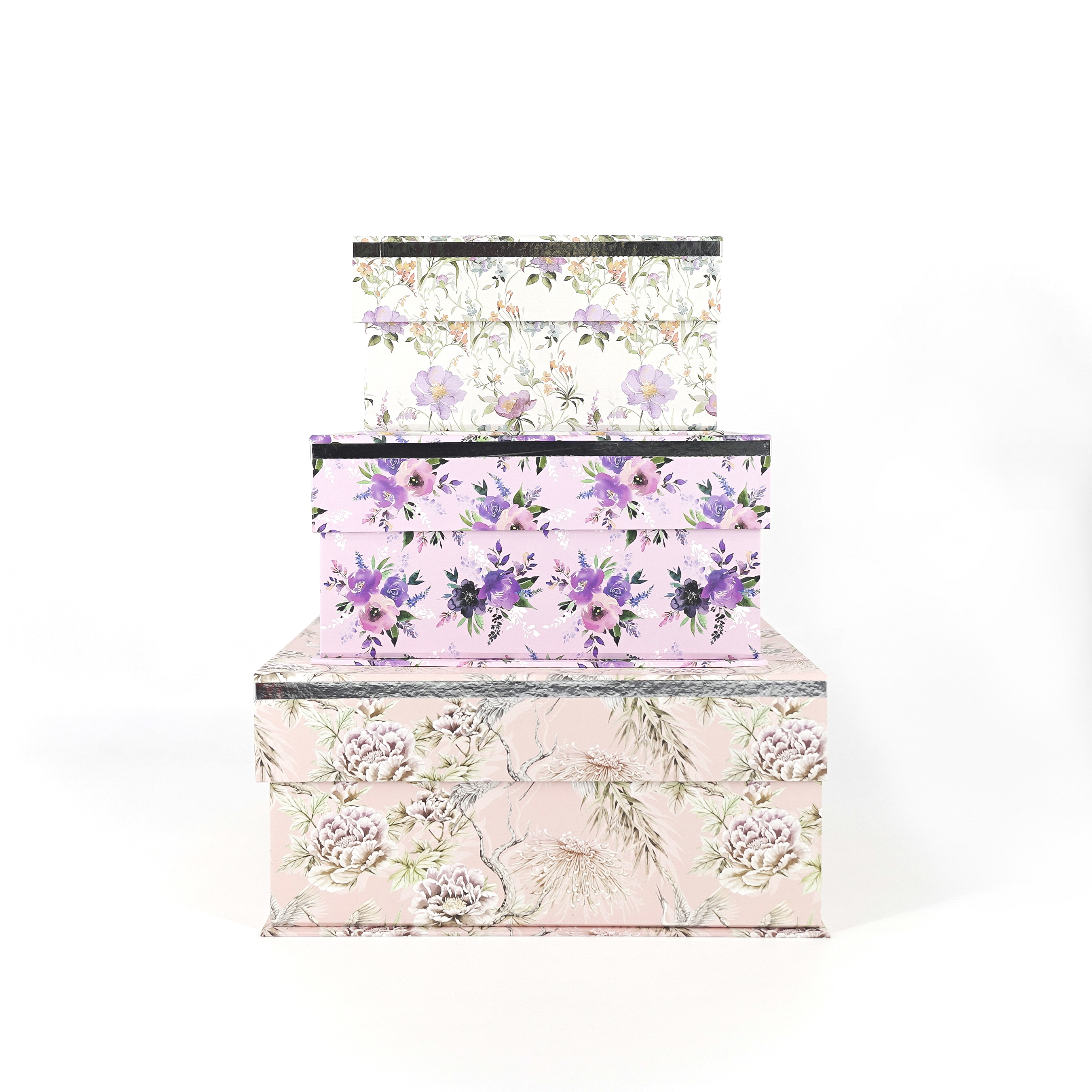 Book Shape Magnetic Gift Box 3/Set