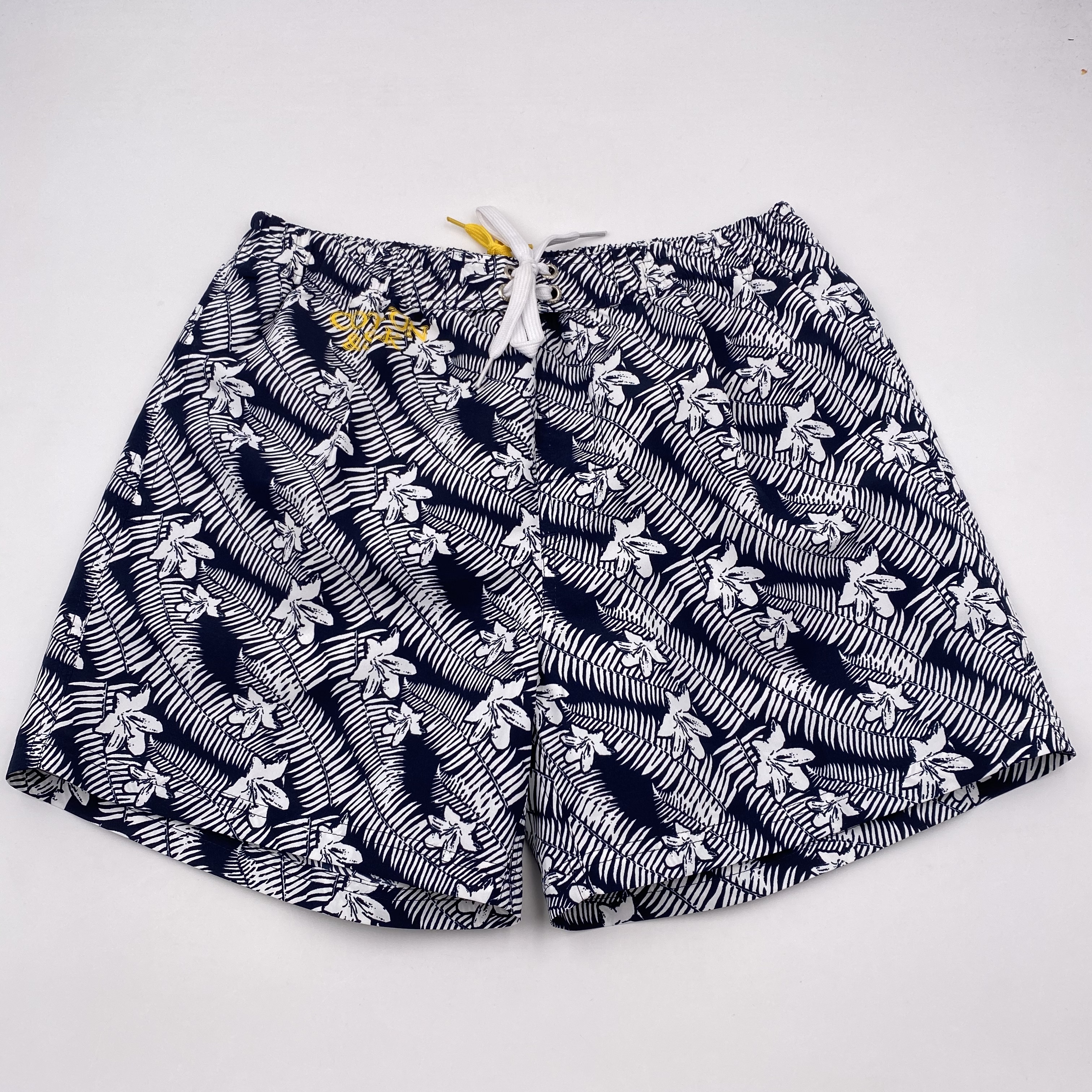 Men's quick-dry polyester printed beachwear