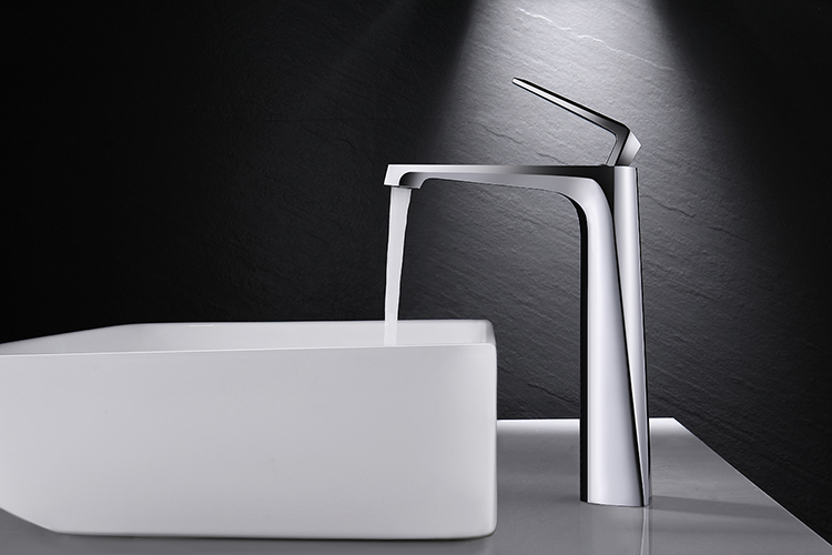 YEKALON FT-8602 Bathroom Single Level Basin Faucet Sanitary Ware Faucets Basin Faucet Rose Gold