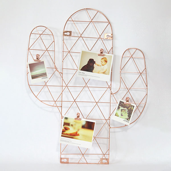 Wire Photo Display Holder, Wall Photo Frame, Metal Picture Frame