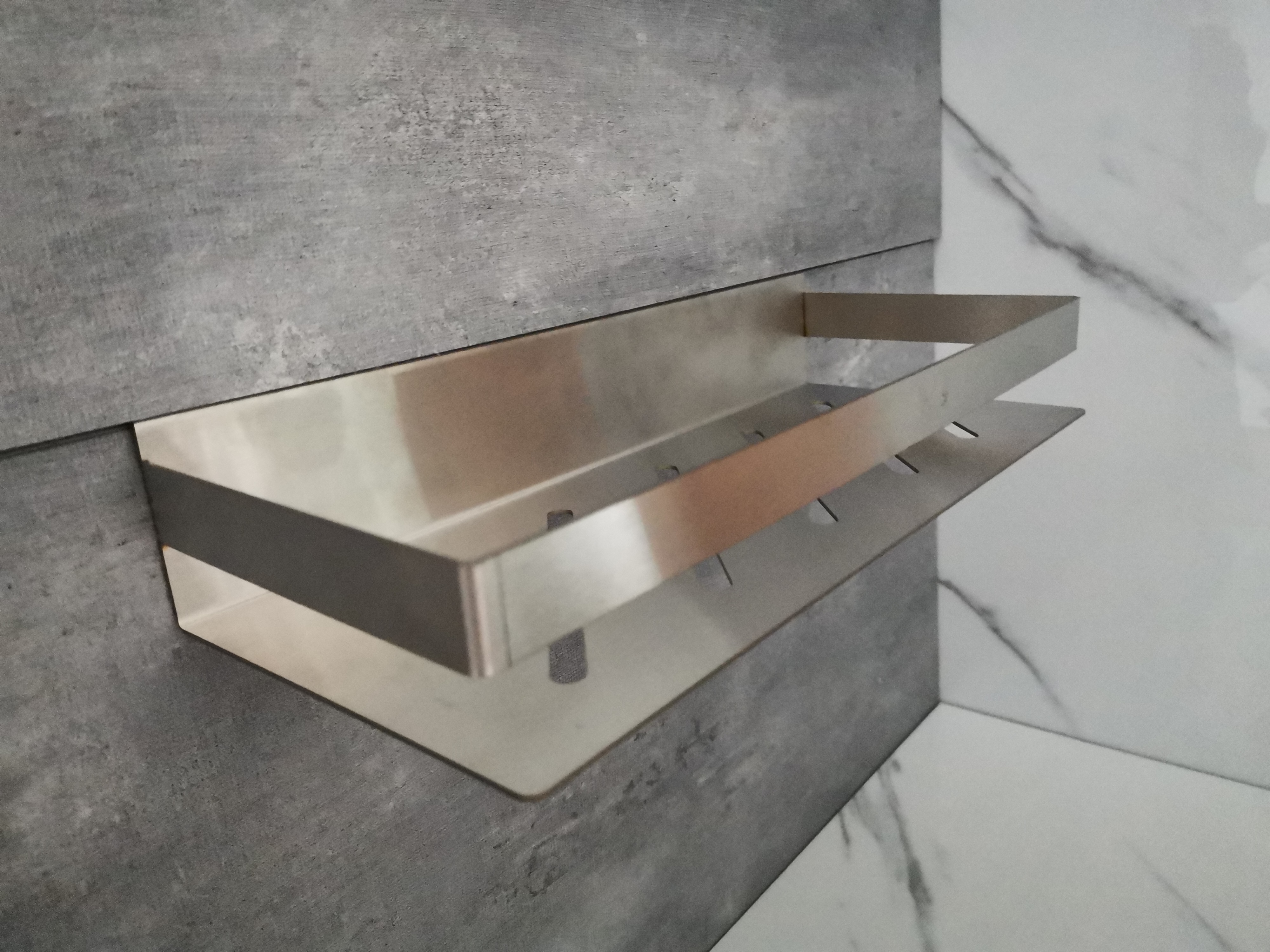 stainless steel corner shelf SBS1