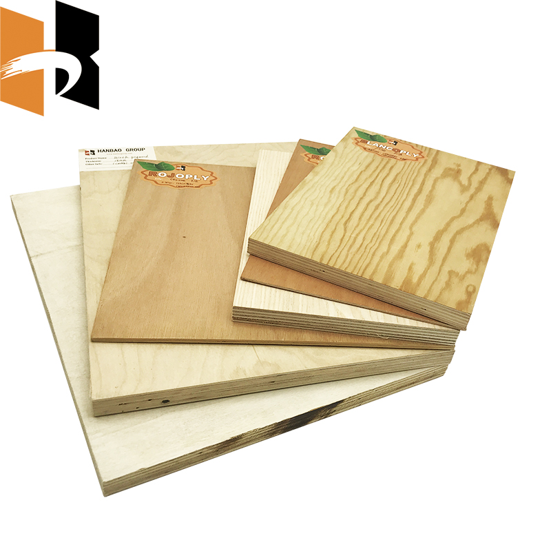 Bleached Poplar Maple White Birch Pine Bintangor Okoume Sapele Oak Commercial Plywood