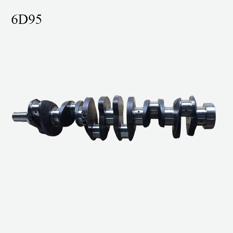 Engine Spare Parts 6D95 Crankshaft Forged