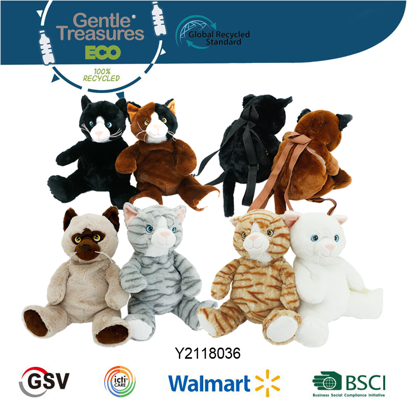 Eco animals Cat Bag GTST PLUSH TOY（Y2118036）