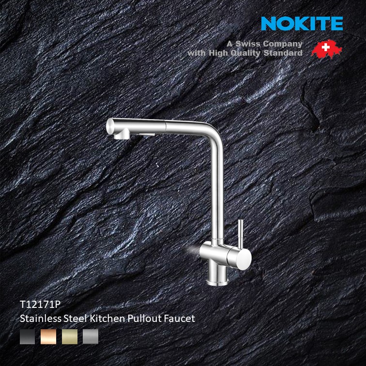 T12171P Stainless Steel Kitchen Faucet