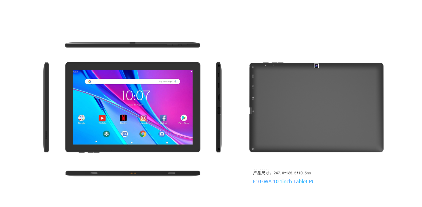 Chitech---New FHD 4G 10.1inch Android 11.0 4+64GB with OEM A133