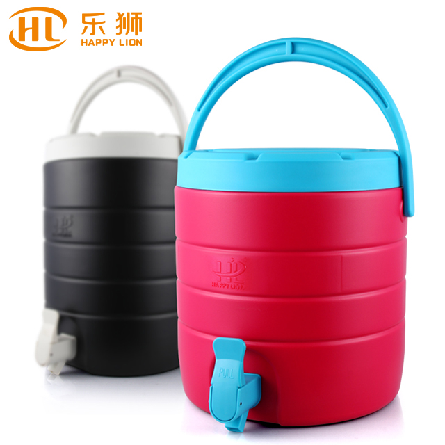 15L Thermos coffee pot water heater milk tea pot plastic bucket soup bucket 5215 beverage dispenser