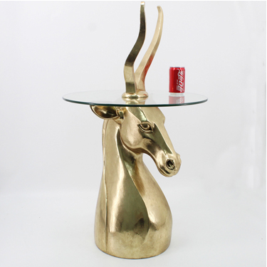 Resin handicraft, decoration, artwork, deer decoration, tea table, modern tea table