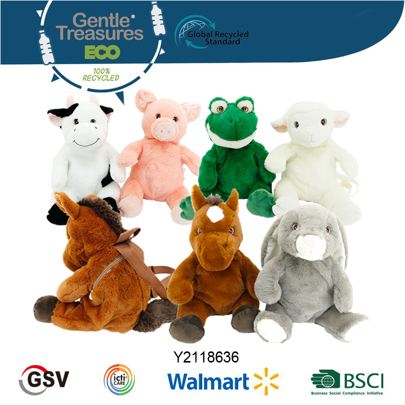 Eco Farm animals Bag GTST PLUSH TOY（Y2118636 ）