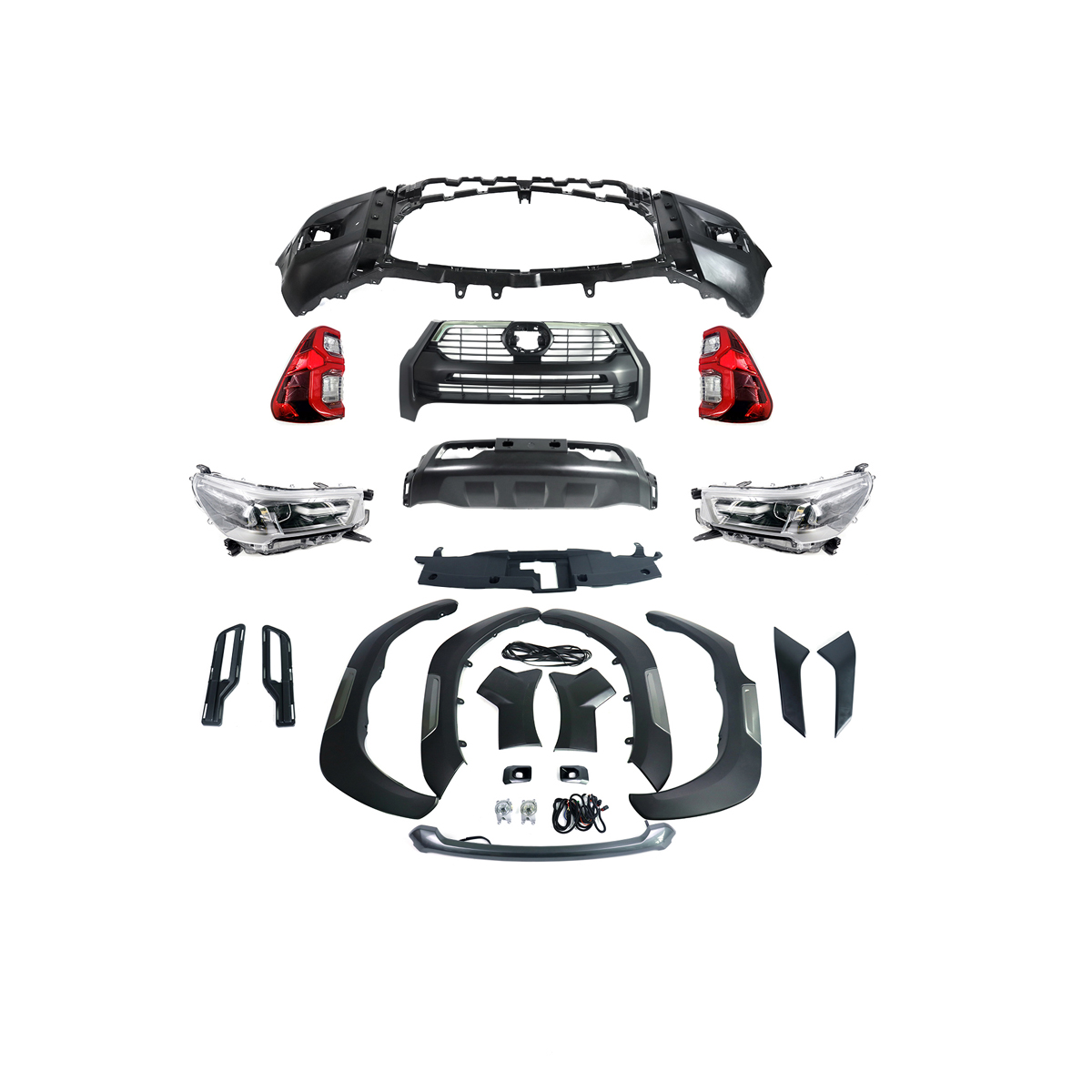 Replacement Parts Bumper Front For TOYOTA HILUX Rocco 2020 Body Kits