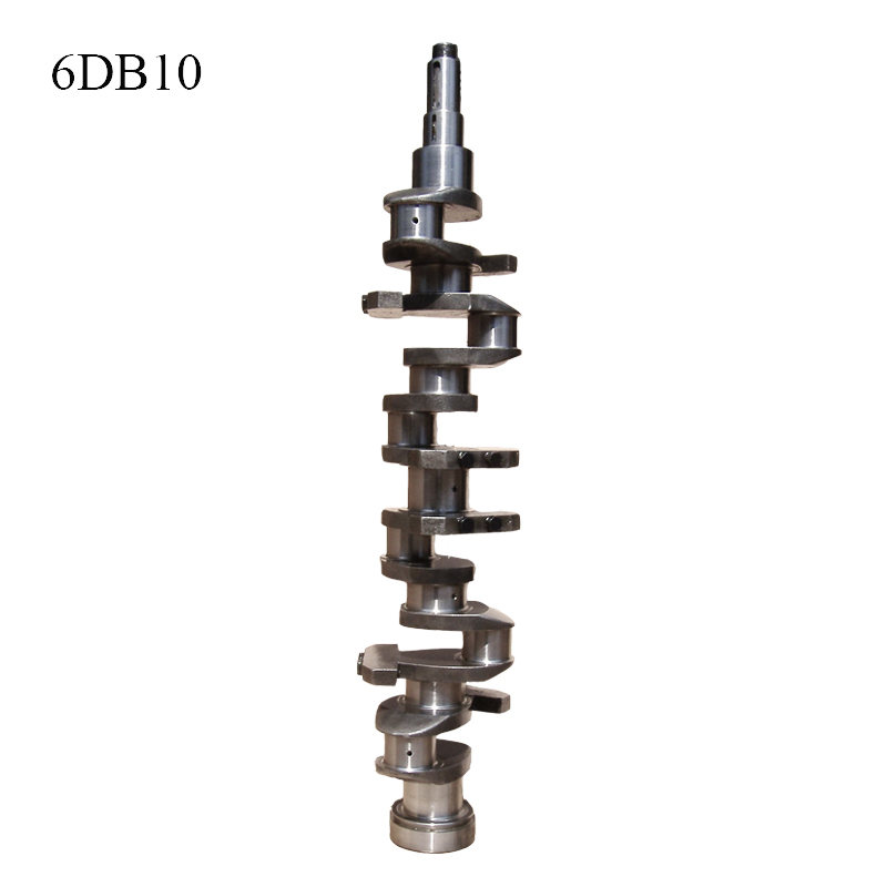 6dB10 Auto Parts Nitrided Casting Crankshaft for Mitsubishi