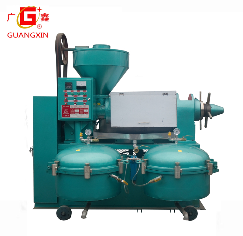 YZLXQ130 combined oil press with air pressure oil filter 300kg/h