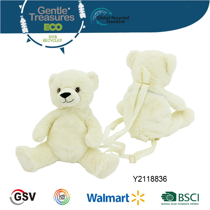 Eco animals Polar bear Bag GTST PLUSH TOY（Y2118836 ）