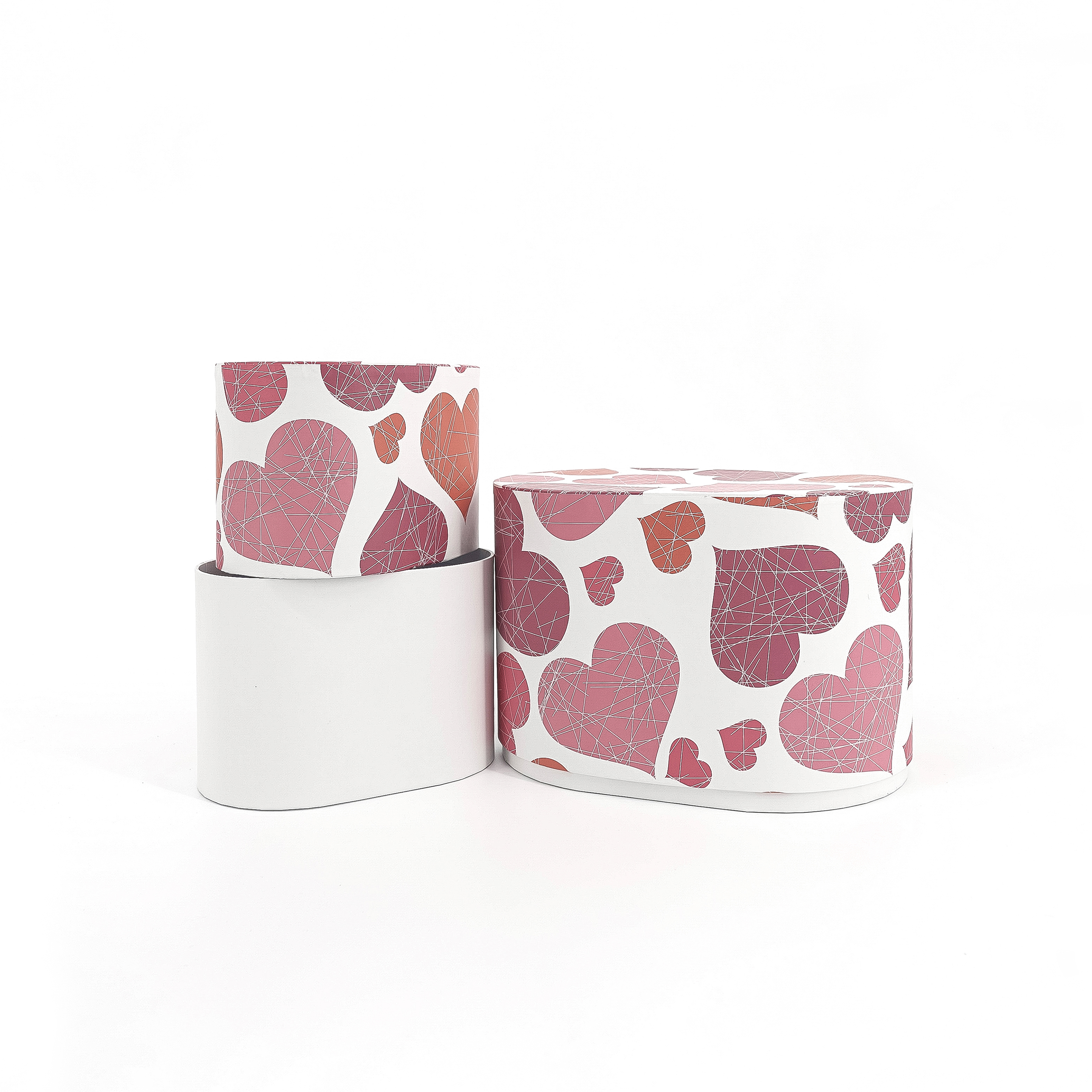 Annular Gift Box with High Lid 2/Set
