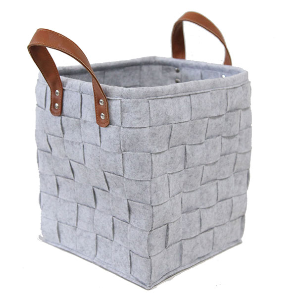 Felt Storage Bin, Fabric Basket
