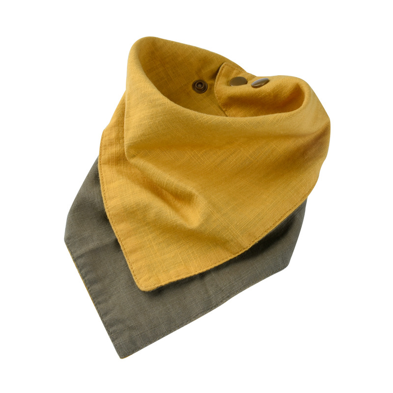 Muslin baby bandana drool bibs