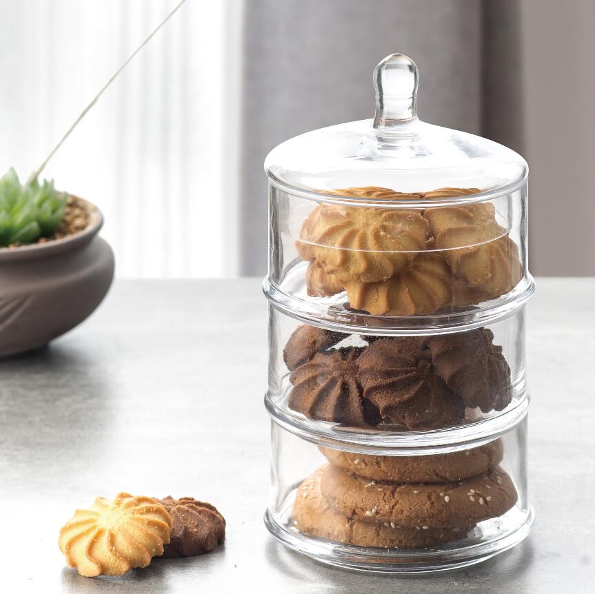 Glass sweet jar/storage pot