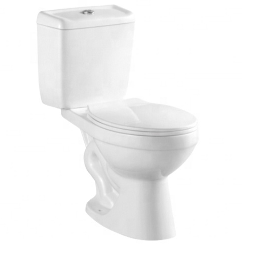two-piece toilet roud bowl