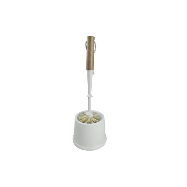 Bamboo toilet brush