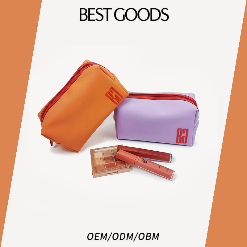 cosmetic bag matt PU storage bag