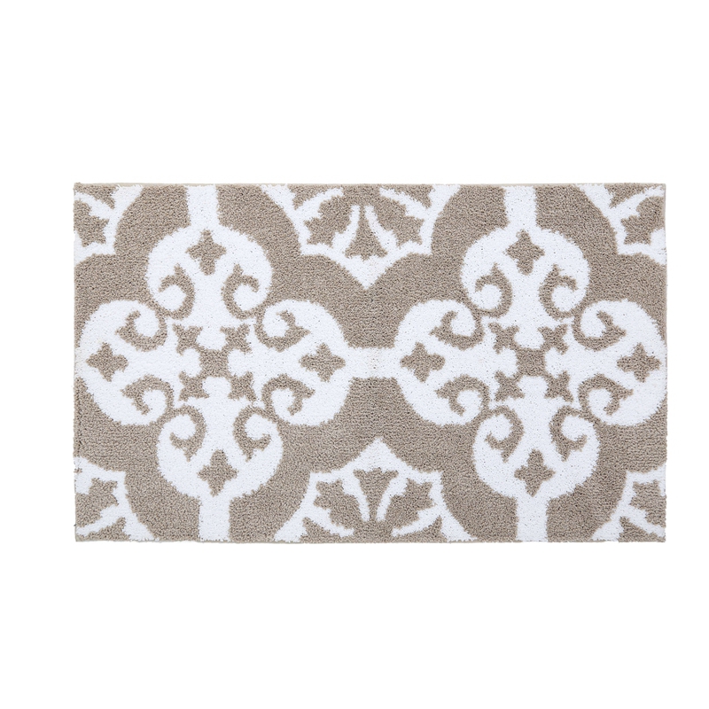 Polyester two tone door mat
