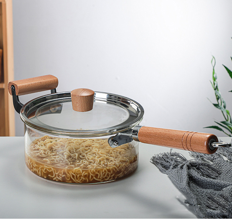 glass cooking pot