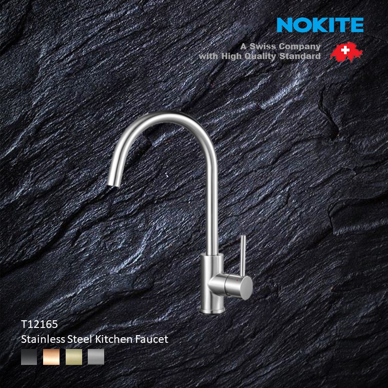 T12165 Stainless Steel Kitchen Faucet
