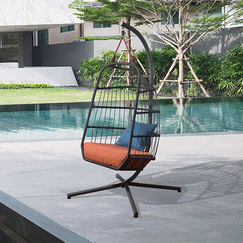 Modern Outdoor patio swings Furniture Wicker Rattan Balcony Egg Hanging Chair