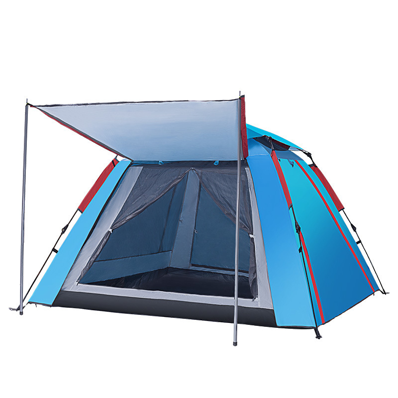 3-4 people camping thickened rainproof tent